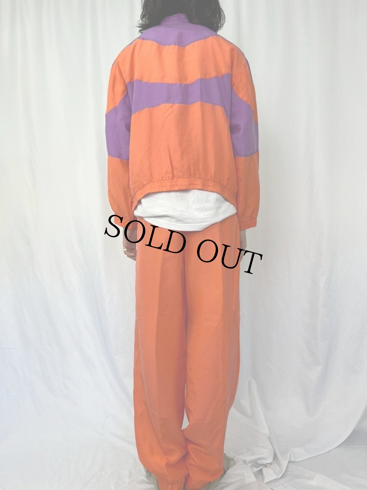 画像4: FRENCHIC シルクジャケット&イージーパンツ SETUP M (4)