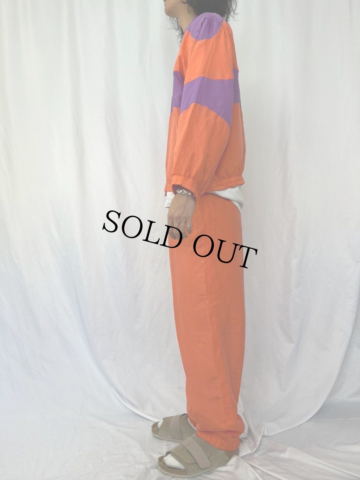 画像3: FRENCHIC シルクジャケット&イージーパンツ SETUP M (3)