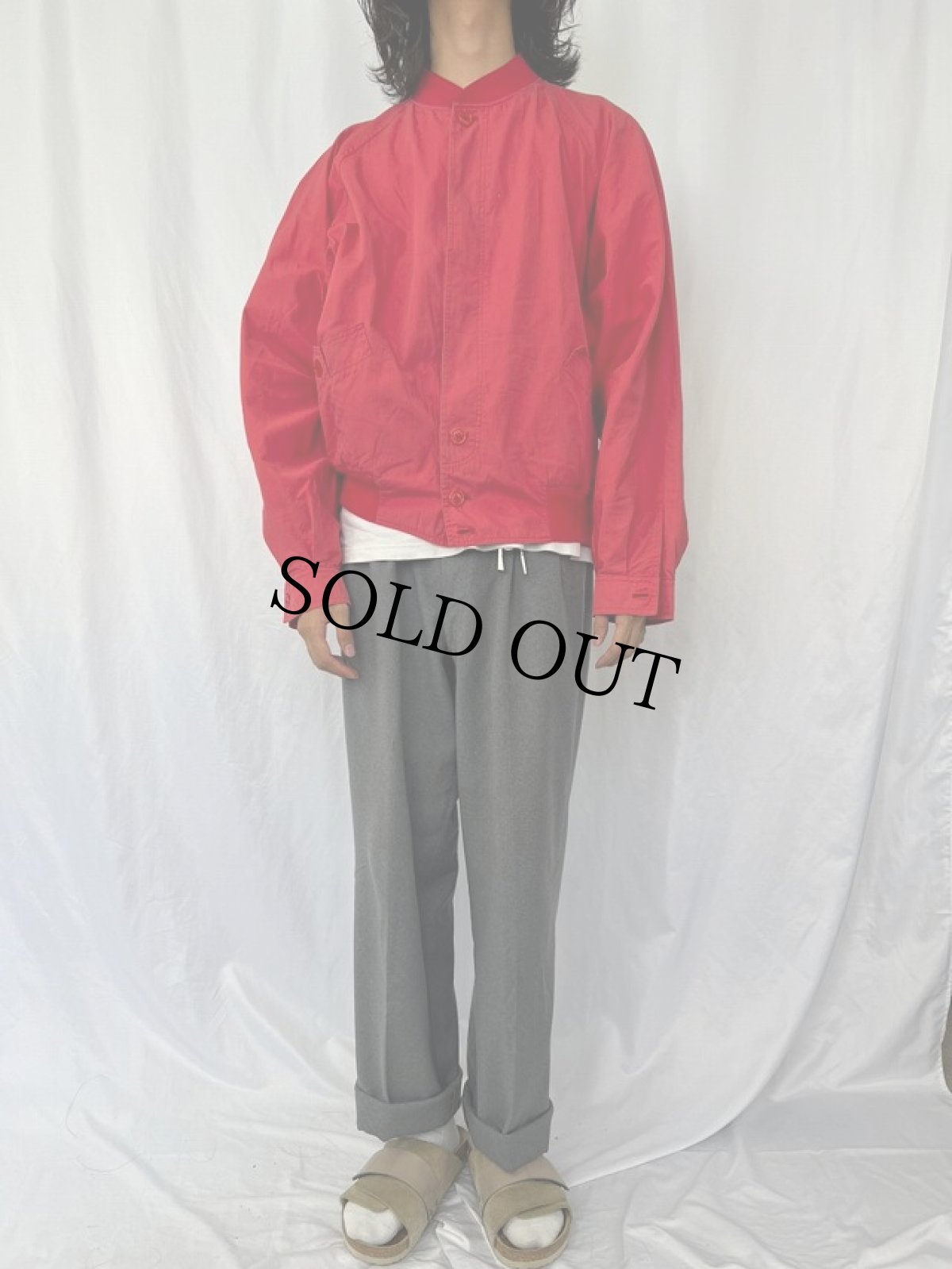 画像2: 80's GUCCI ITALY製 コットンスウィングトップ (2)