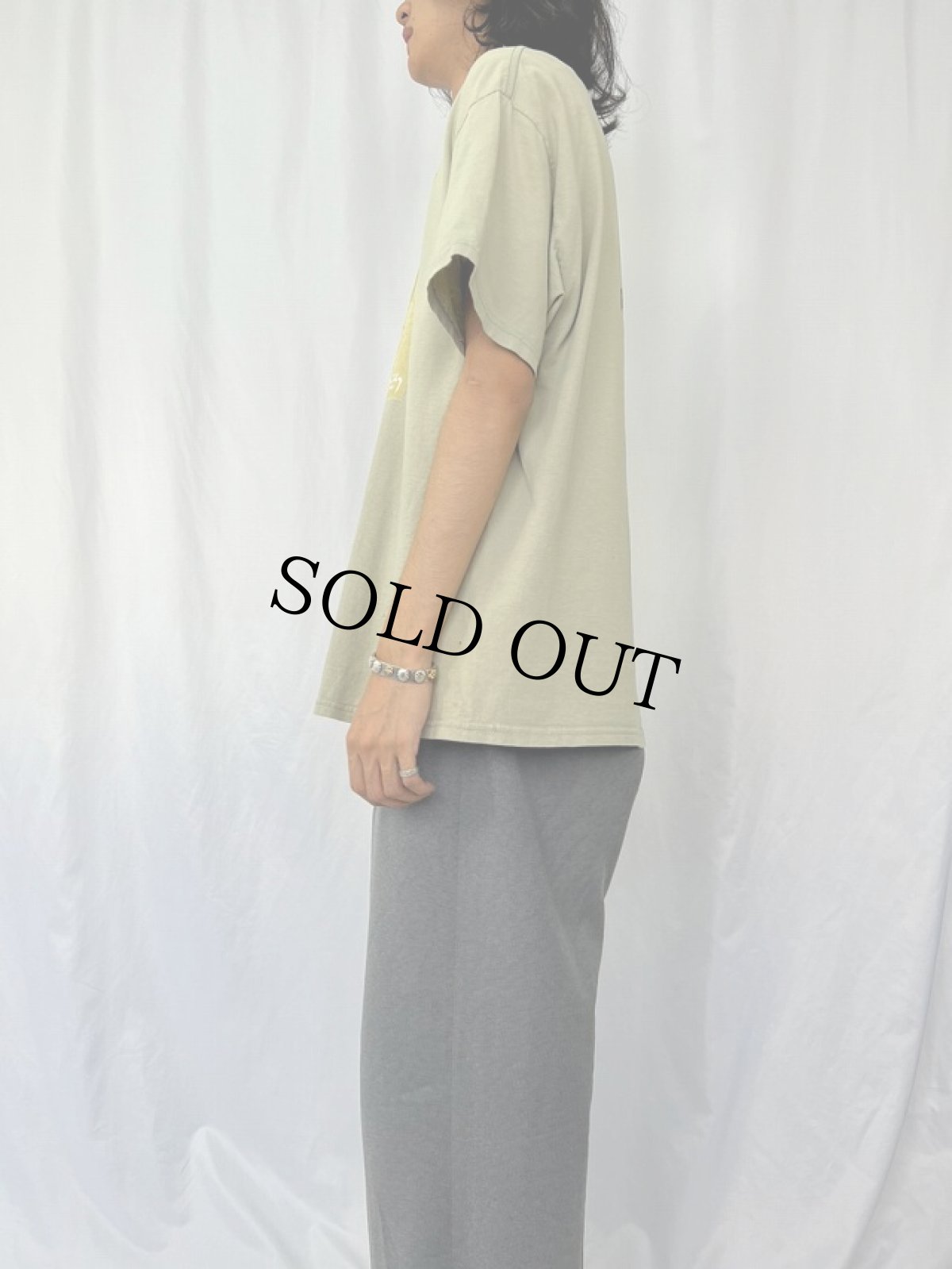 画像3: 【SALE】 00's Butthole Surfers "The Moon is a UFO" ロックバンドTシャツ XL (3)