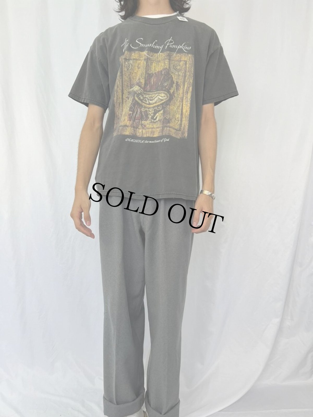 画像2: The Smashing Pumpkins "The SACRED and PROFANS TOUR" ロックバンドツアーTシャツ (2)