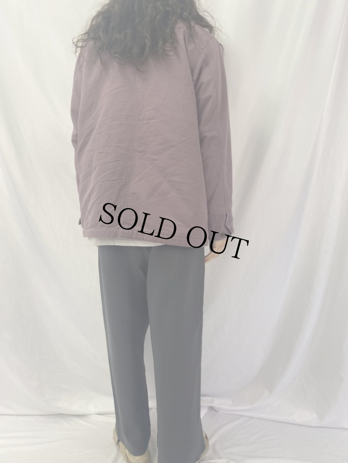 画像4: L.L.Bean 裏キルティング ダックハンティングジャケット M (4)