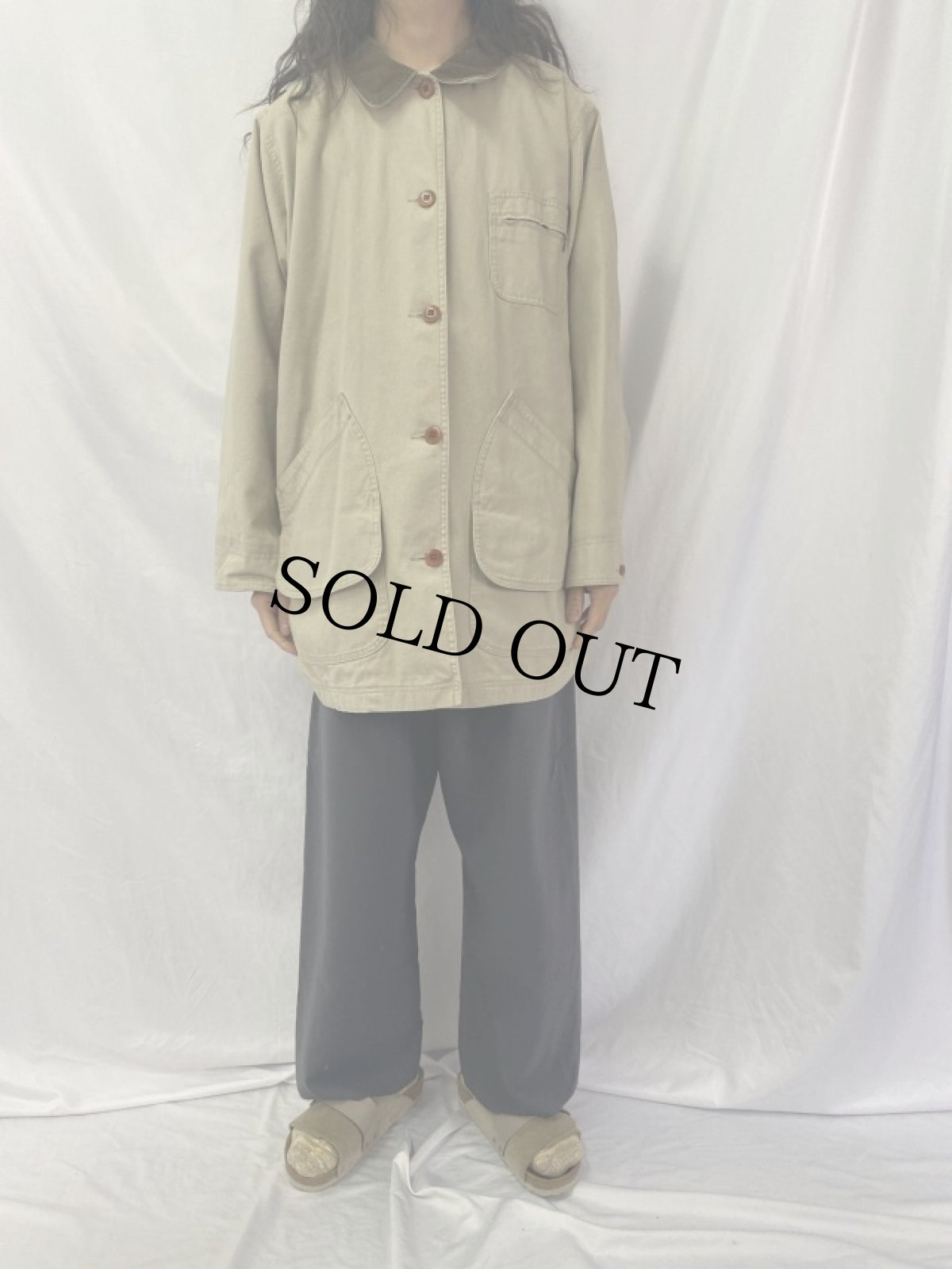 画像2: L.L.Bean 裏地ネル ダックハンティングジャケット 2X (2)