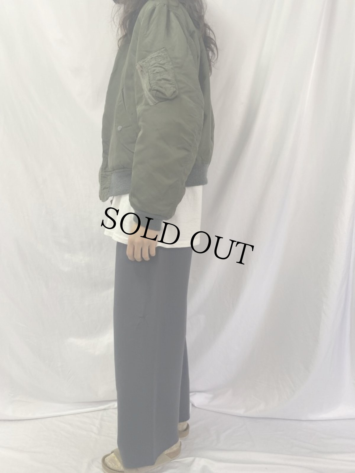 画像4: 60's USAF E-Type MA-1 フライトジャケット LARGE (4)