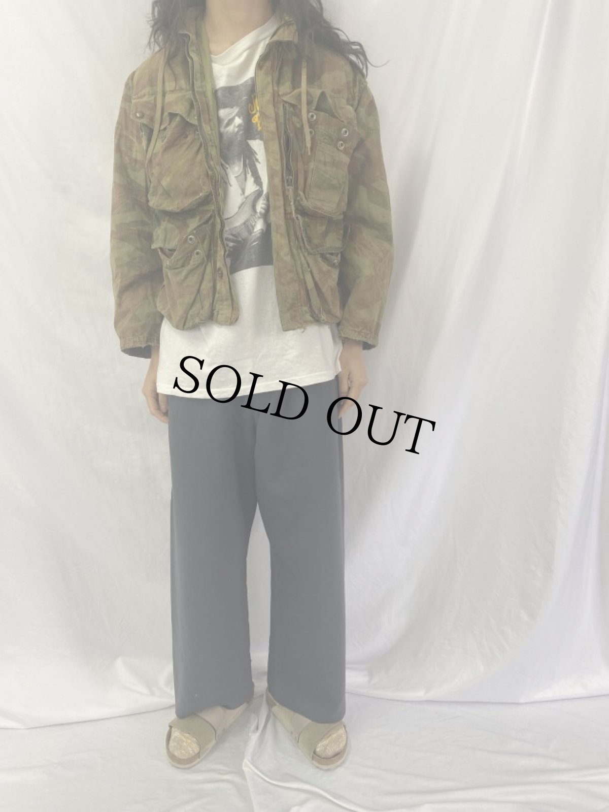 画像2: 50's FRENCH ARMY TAP-47/56 パラトルーパージャケット (2)