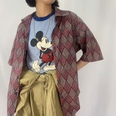 画像3: 60〜70's Sincere bailor 総柄シャツ (3)