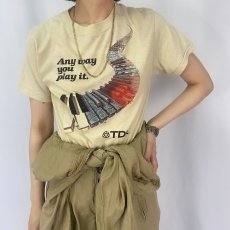 画像3: 80's TDK USA製 キーボードイラスト 企業Tシャツ M  (3)