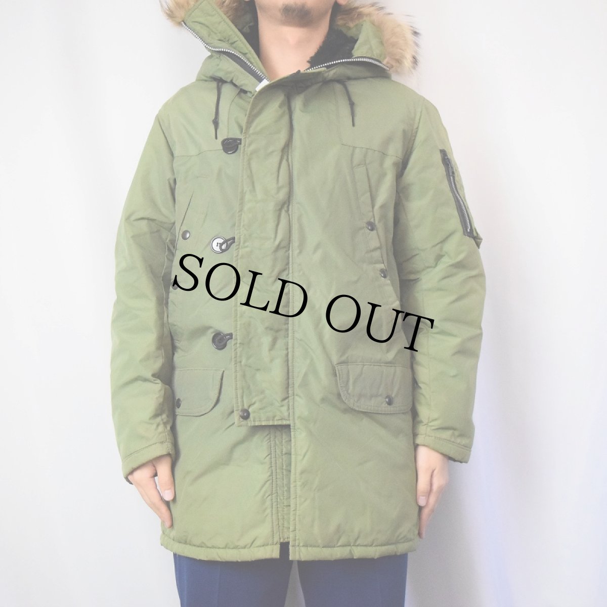 画像2: 80's Golden Fleece USA製 "N-3B TYPE" フライトジャケット  (2)