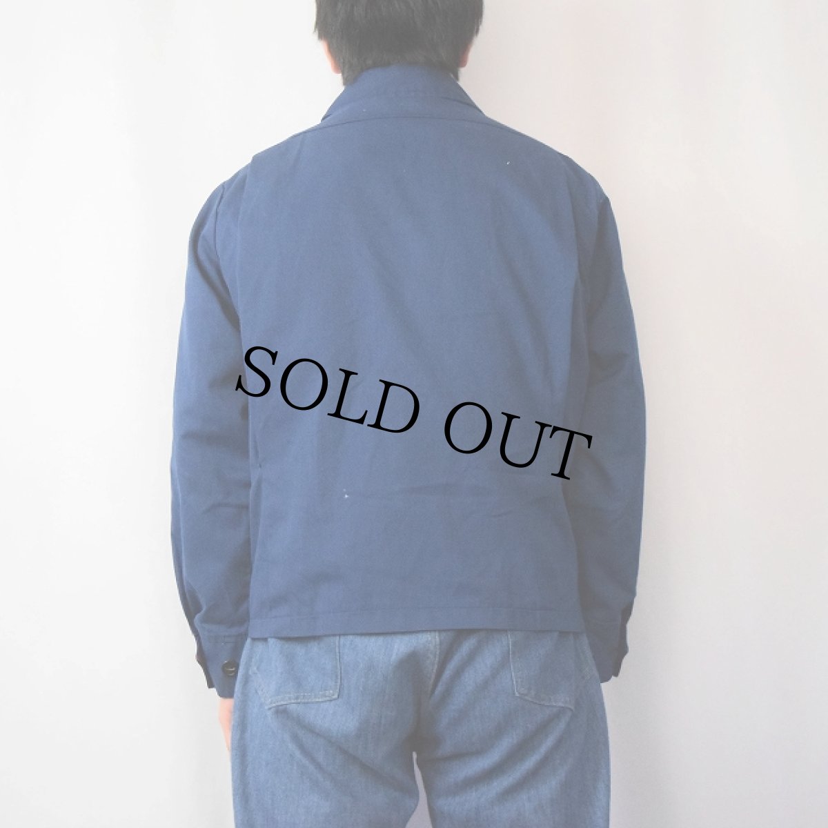 画像3: 70's〜 USA製 ラインデザイン キルティングライナー付き ワークジャケット  (3)