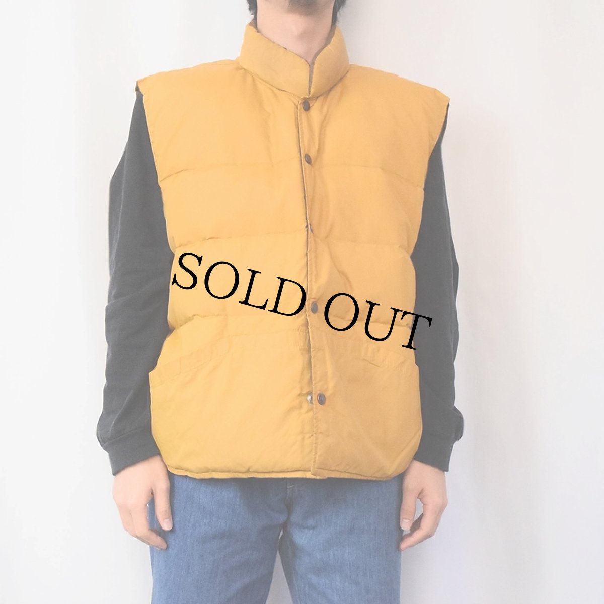 画像3: 70's〜 リバーシブルダウンベスト XL (3)