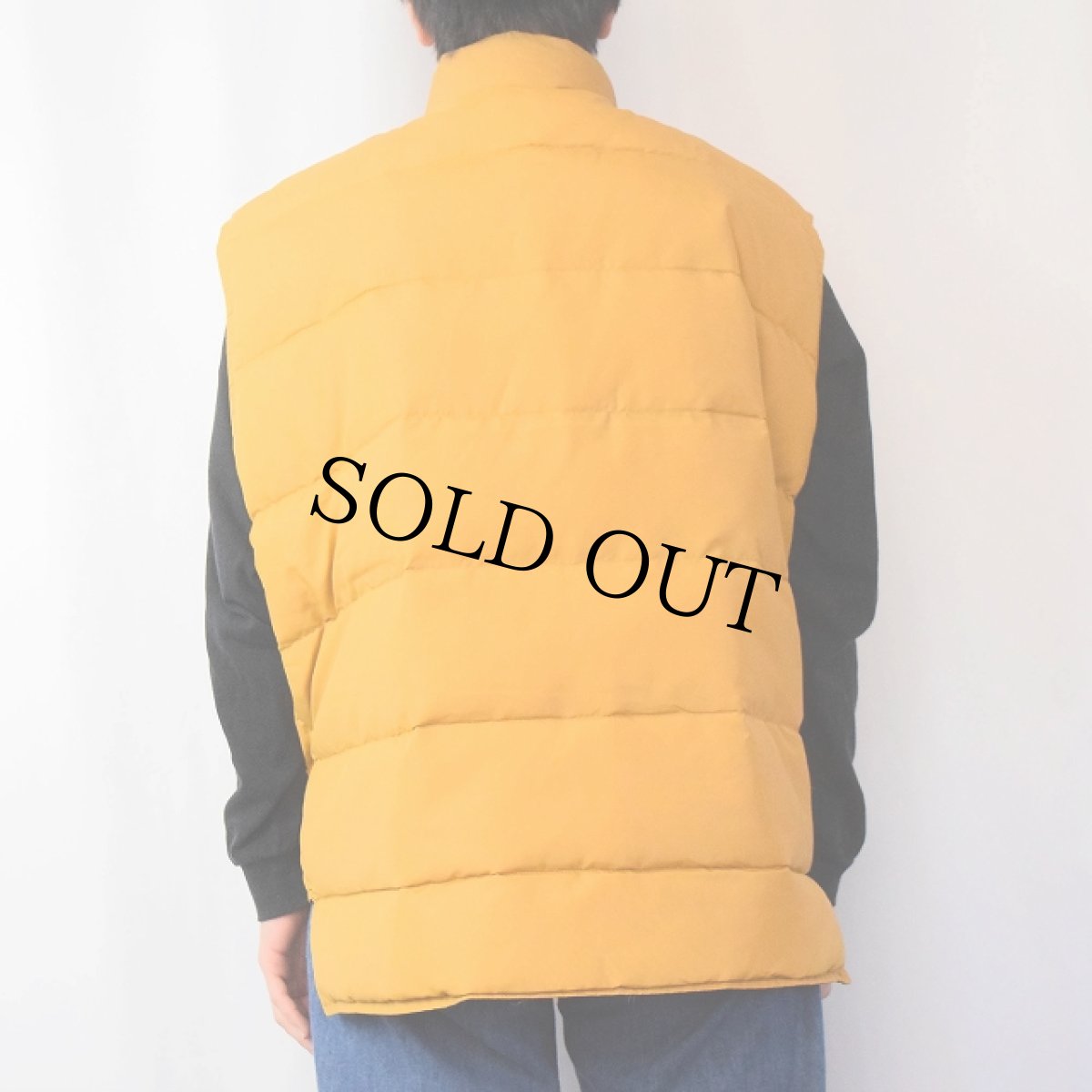 画像4: 70's〜 リバーシブルダウンベスト XL (4)