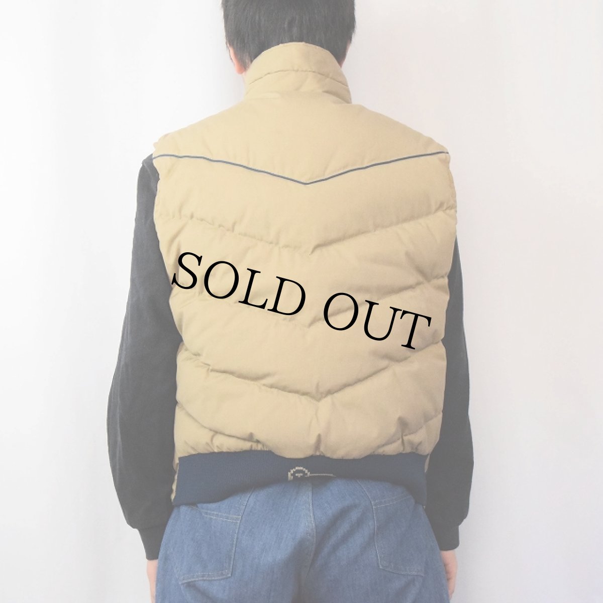 画像3: 80's Woolrich ダウンベスト  (3)