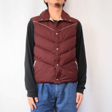 画像2: 80's Woolrich ダウンベスト  (2)