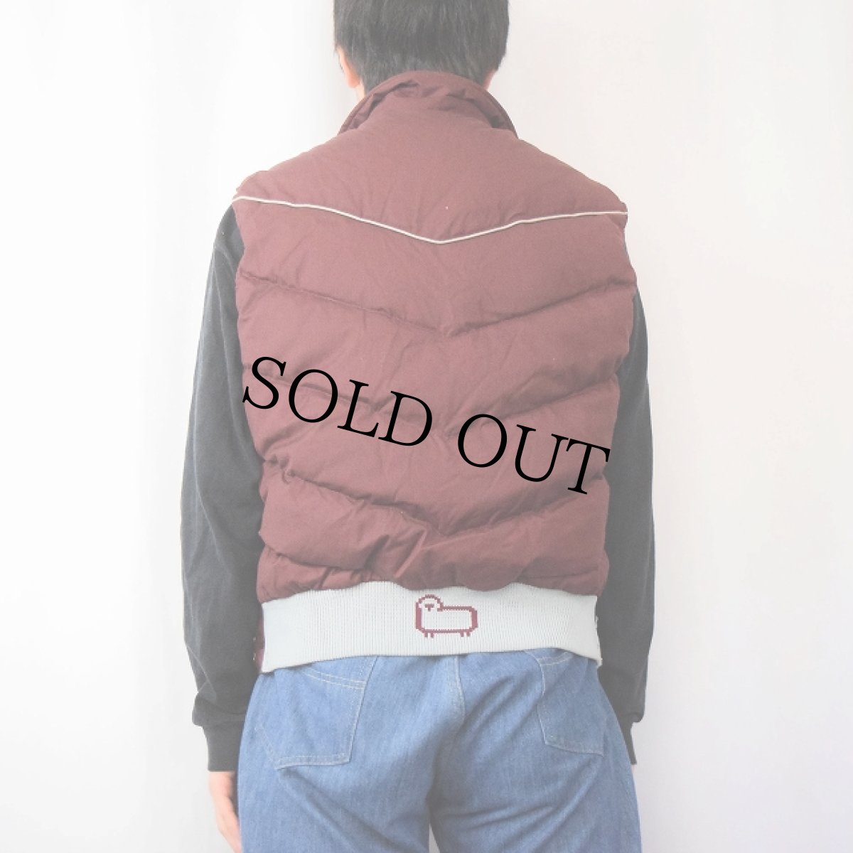 画像3: 80's Woolrich ダウンベスト  (3)