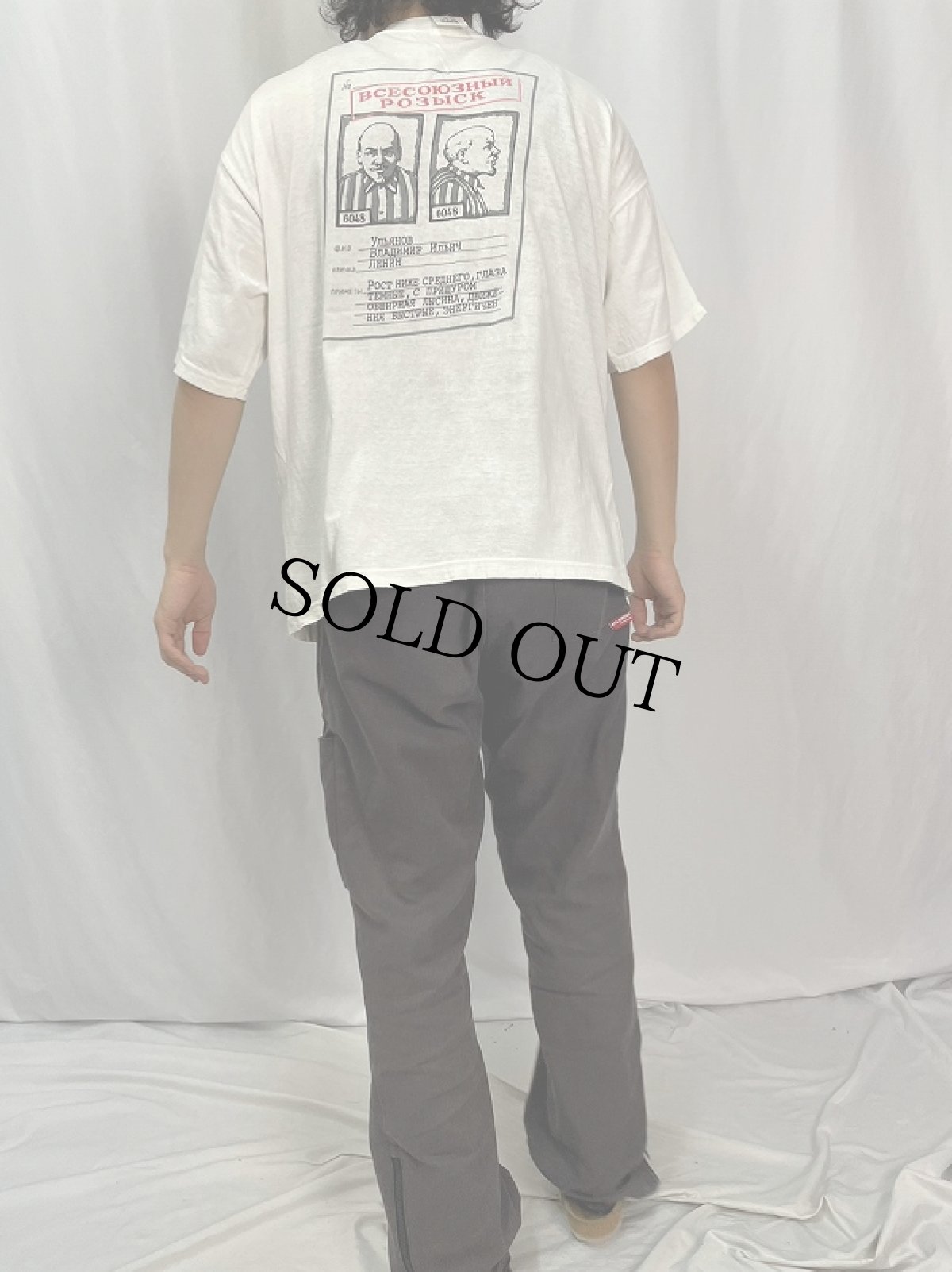 画像4: "McLenin's" パロディプリントTシャツ (4)