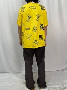 画像4: 90's USA製 マルチプリントTシャツ XL (4)