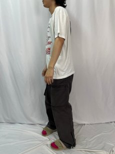 画像3: 90's USA製 銃規制メッセージプリントTシャツ L (3)
