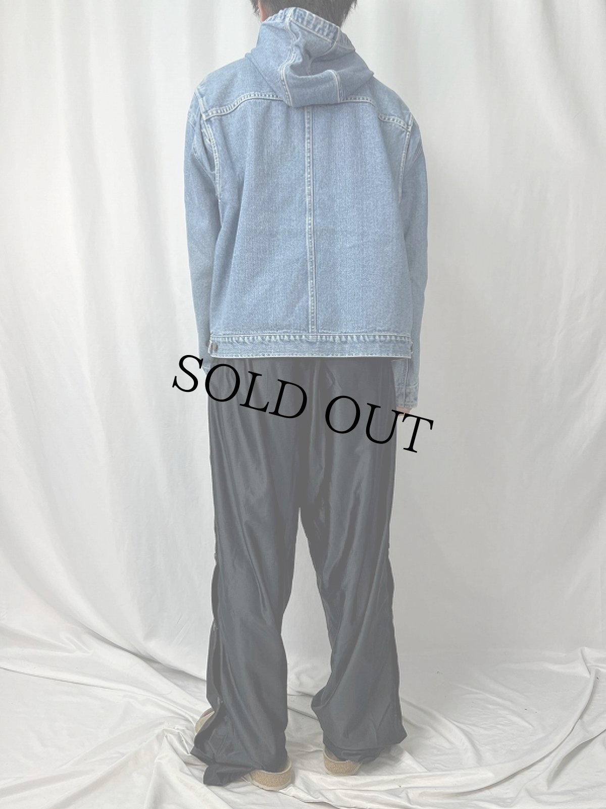 画像4: JONES NEW YORK デニムジップパーカー L (4)