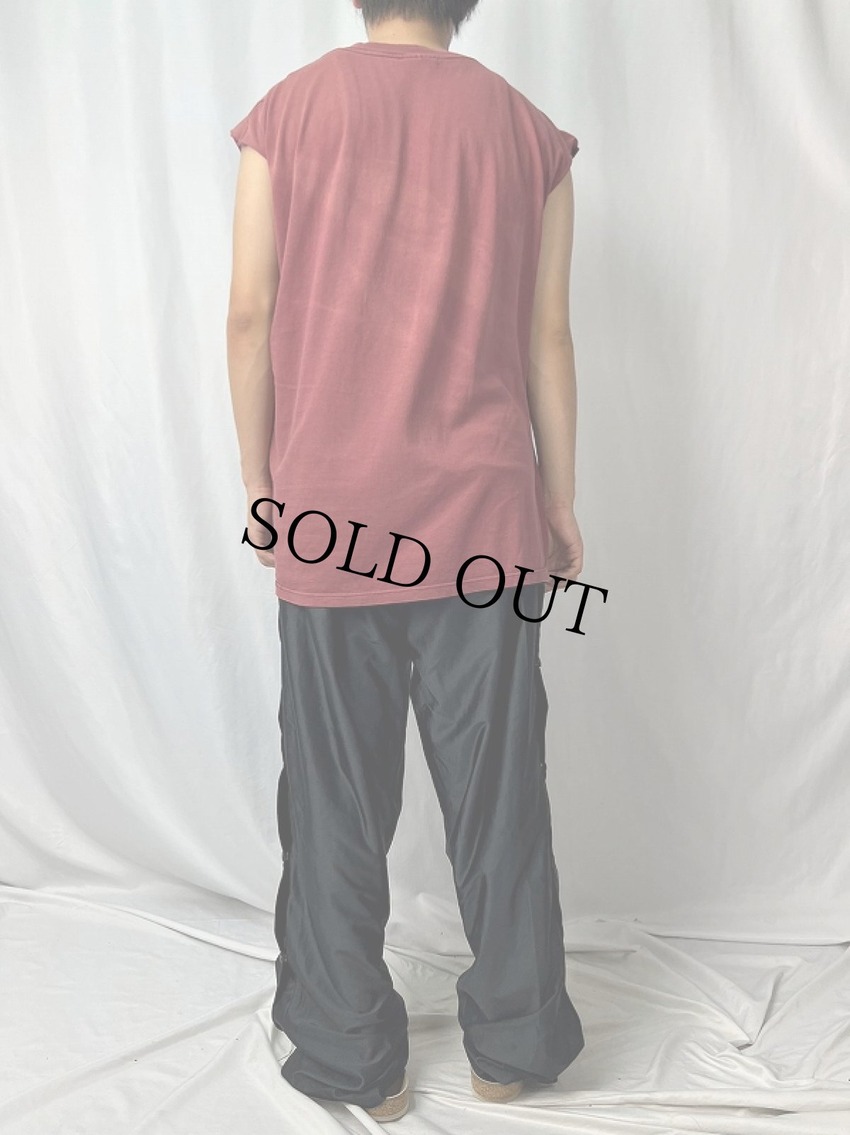 画像4: 2000's Rage Against the Machine カットオフ ロックバンドTシャツ (4)