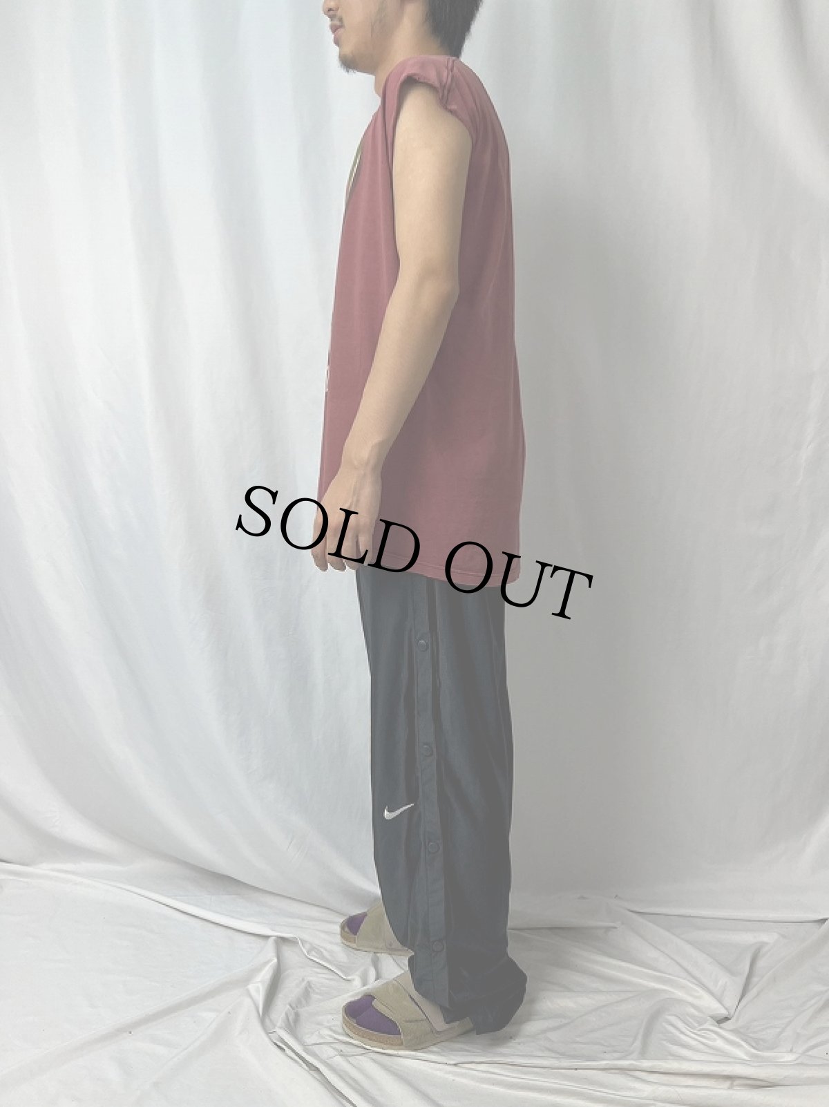 画像3: 2000's Rage Against the Machine カットオフ ロックバンドTシャツ (3)