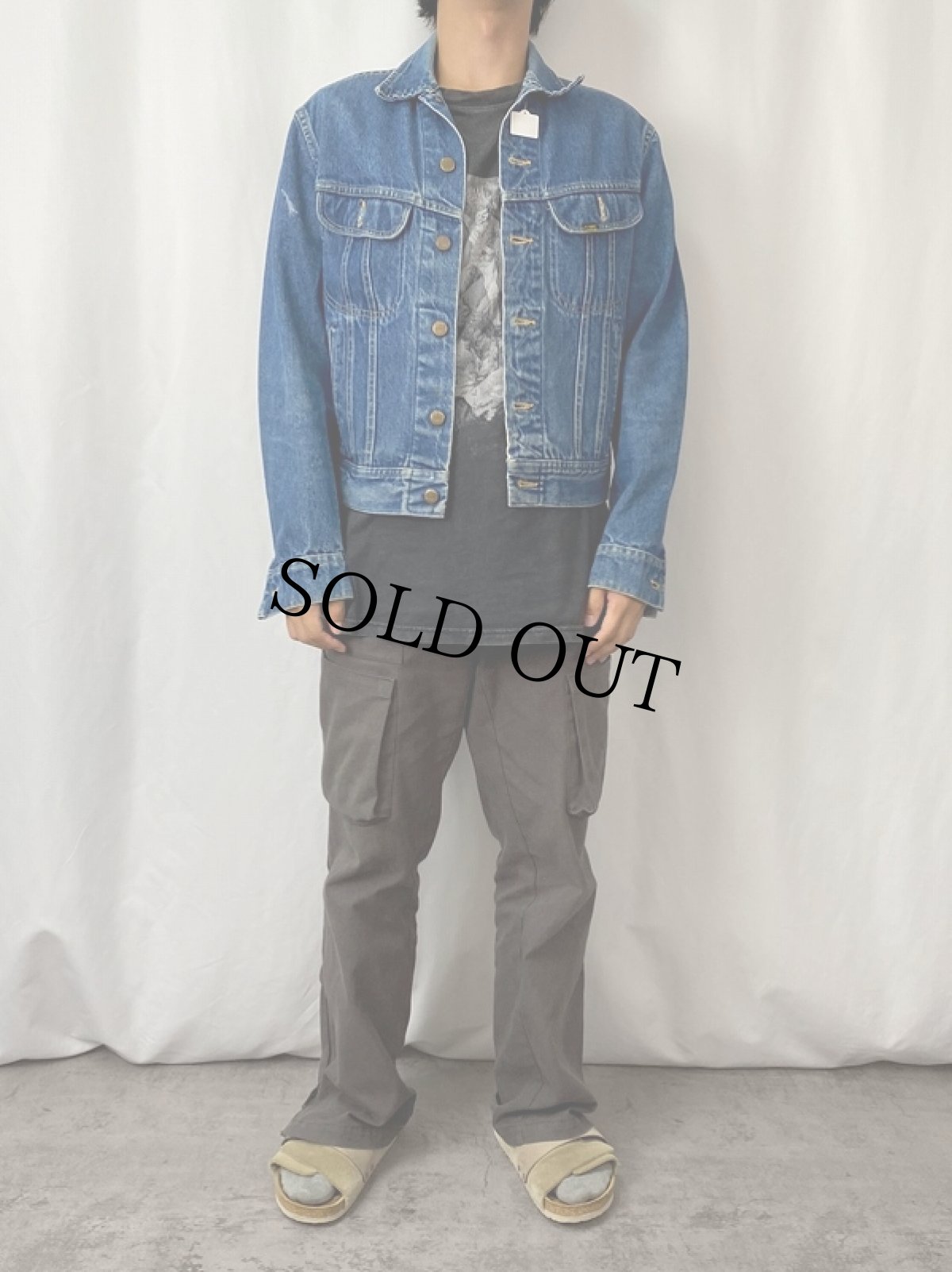 画像2: 80's Lee USA製 デニムジャケット 40R (2)