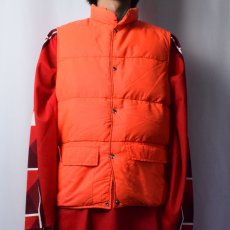 画像5: 70's Woolrich リバーシブルナイロンダウンベスト L (5)