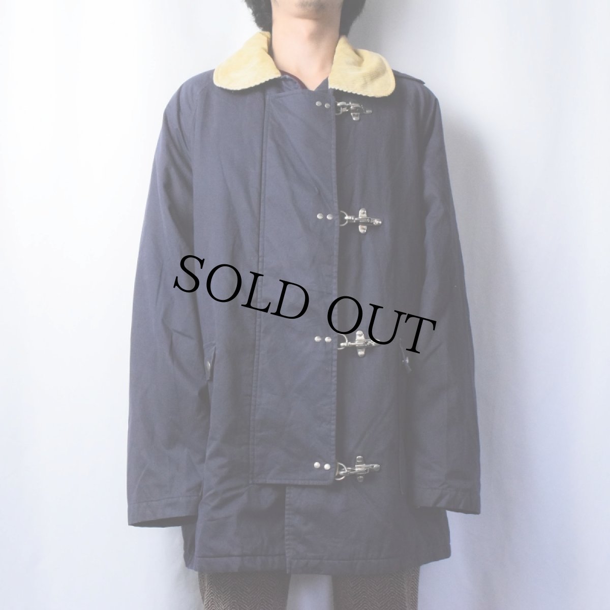 画像2: ファイヤーマンジャケット NAVY SIZE54 (2)