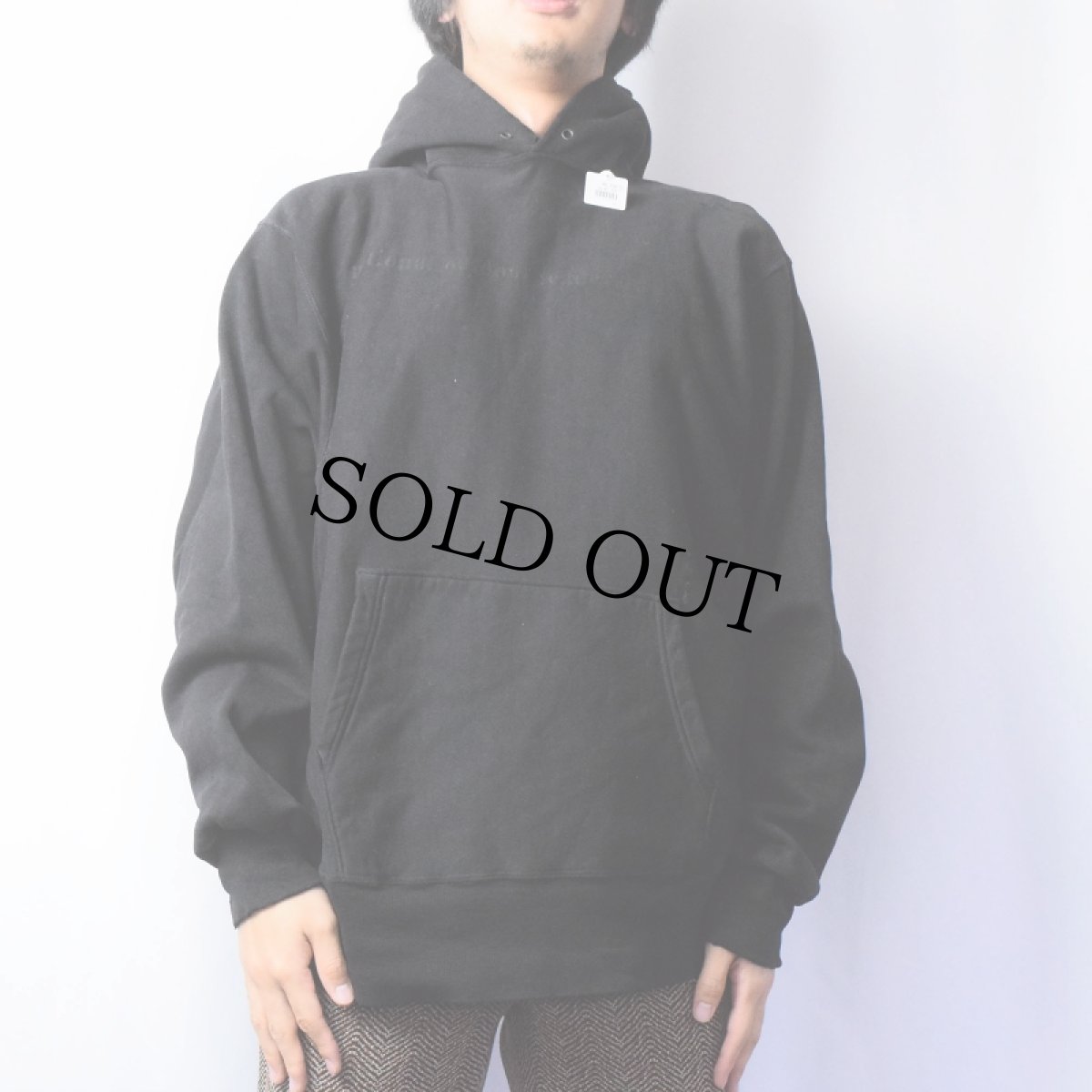 画像3: REVERE WEAVE TYPE "national outdoor leadership school" プリントスウェットフーディー BLACK  (3)