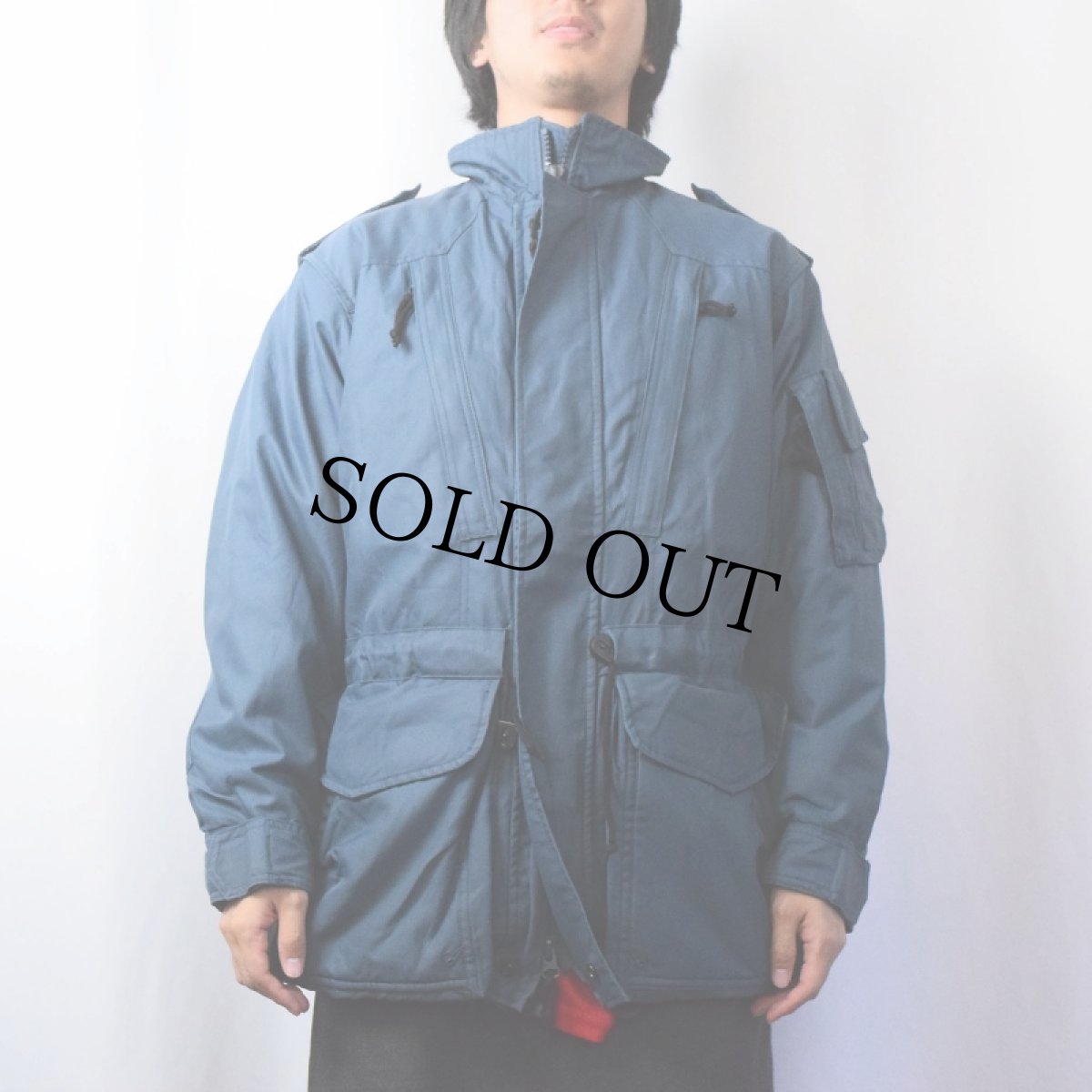 画像3: 90's ROYAL CANADIAN AIR FORCE コンバットパーカー size6736 (3)