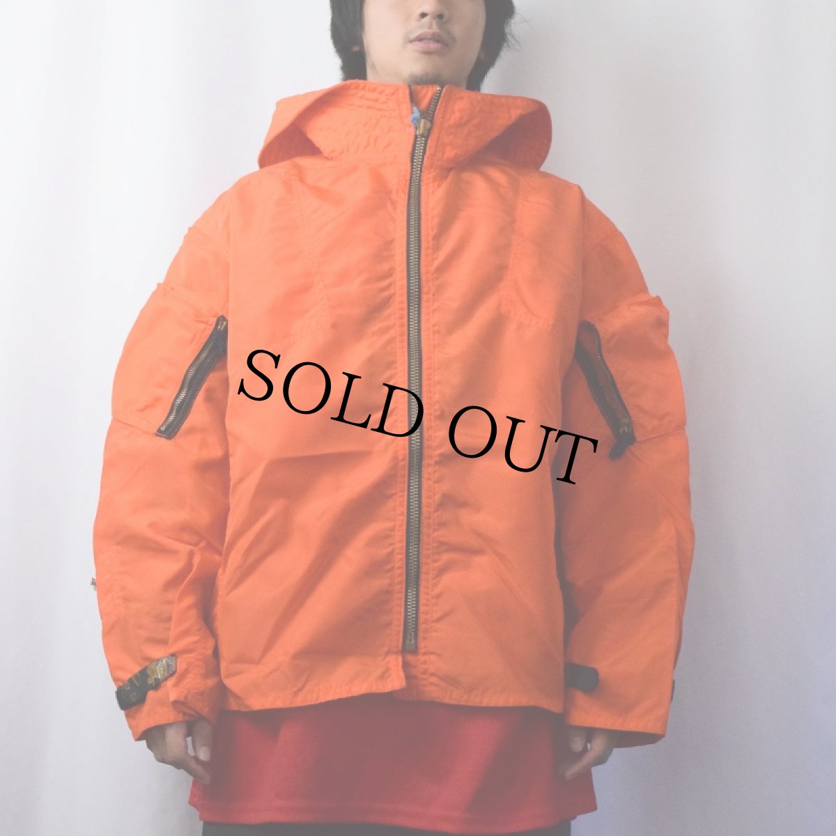 画像2: 80's Canadian Armed Forces Search and Rescue(CAFSAR)  Technicians Para Resucue Jacket MEDIUM (2)