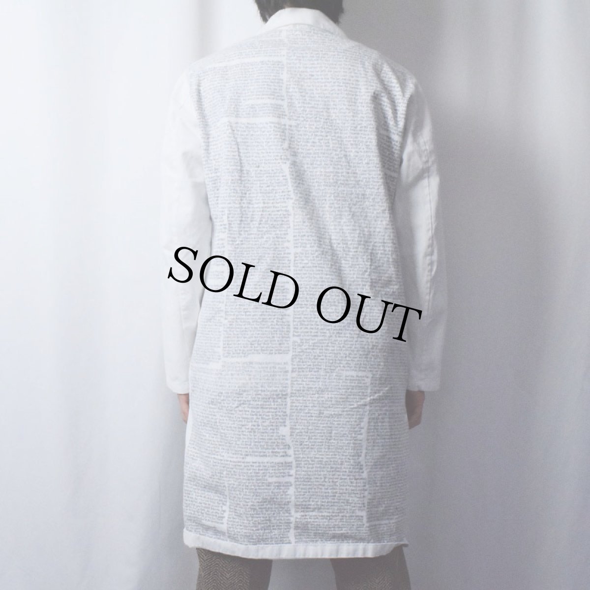 画像3: Fashion Seal Healthcare ハンドペイント メディカルコート S (3)