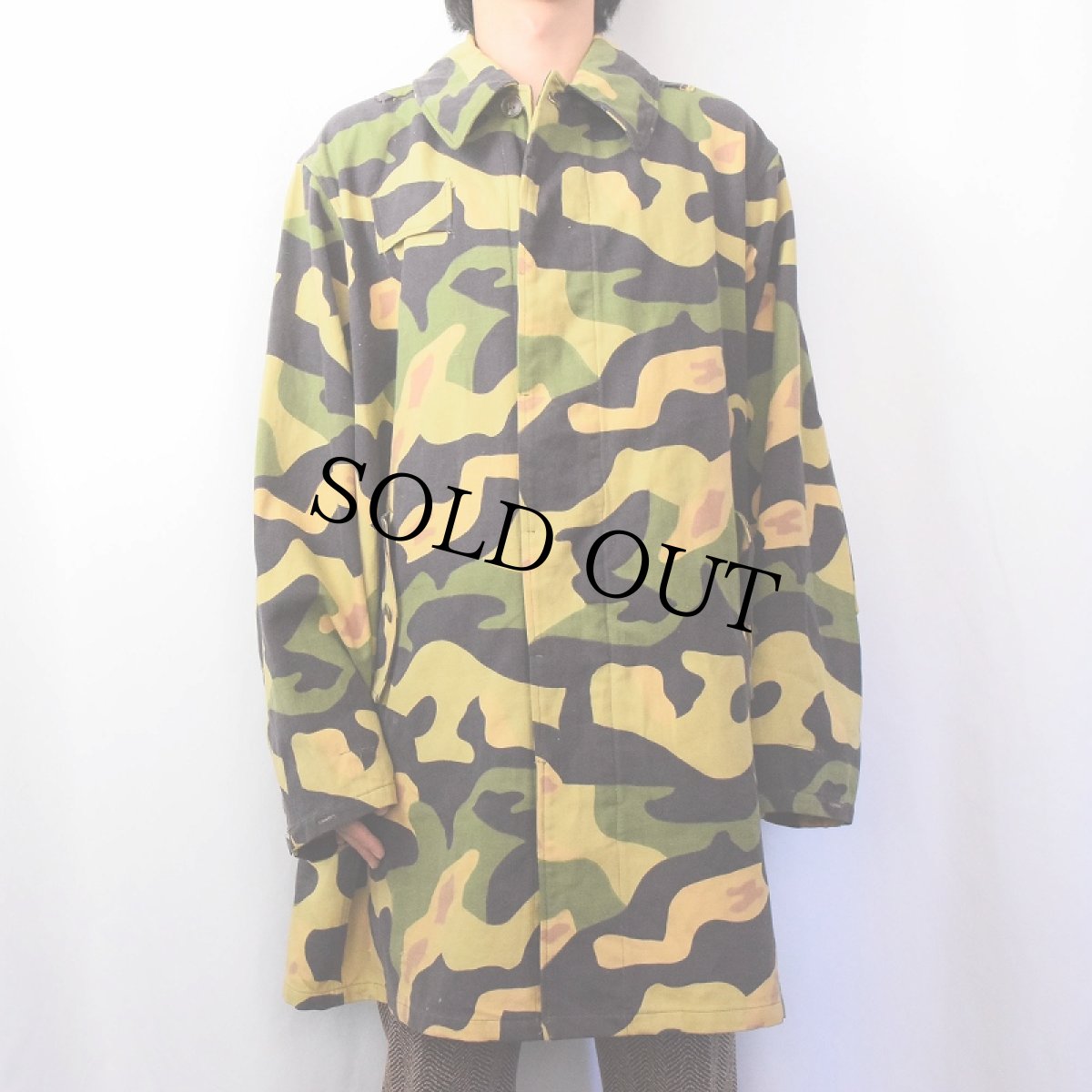 画像2: 60's チェコスロバキア軍 サラマンダーカモジャケット (2)