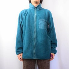 画像2: 90's Patagonia フリースジップジャケット XL (2)