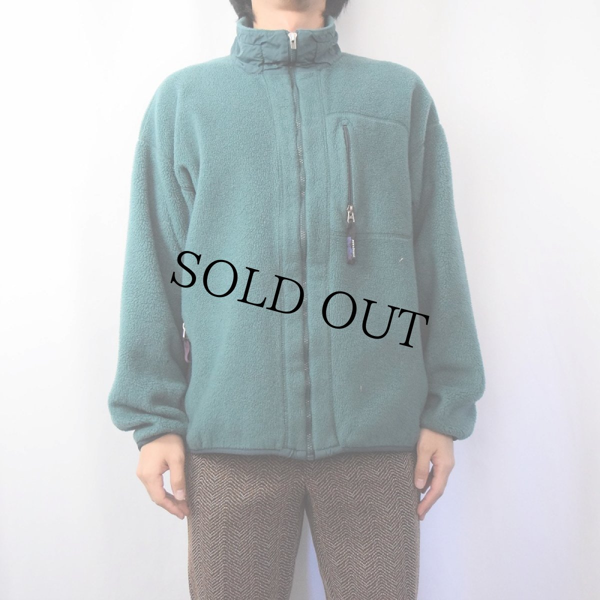 画像2: 90〜2000's Patagonia フリースジップジャケット XL (2)