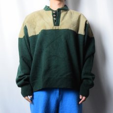 画像2: 90's FILSON USA製 GUIDE SWEATER GREEN XXL (2)