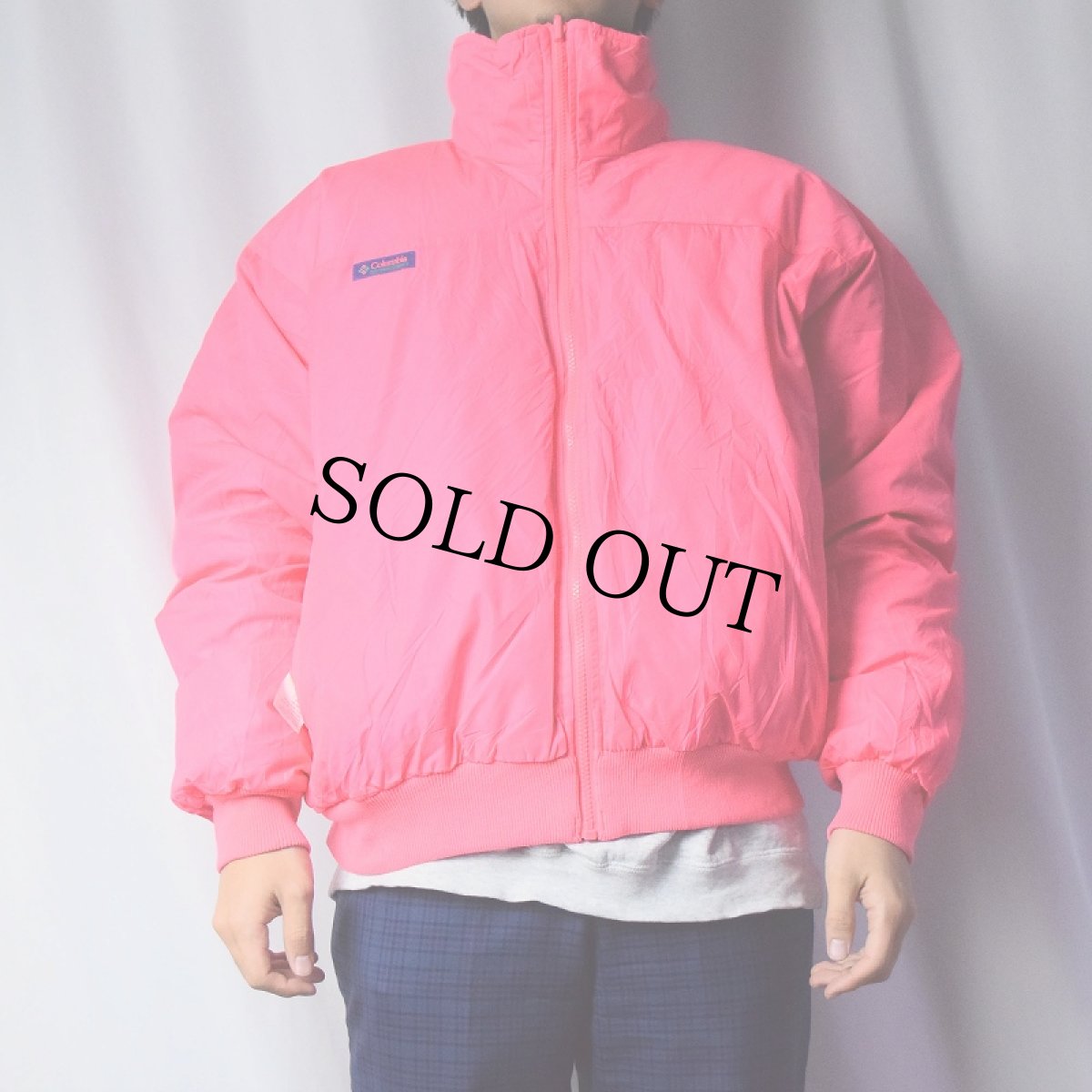 画像3: 80〜90's Columbia ネオンカラー リバーシブル ダウンジャケット XL (3)