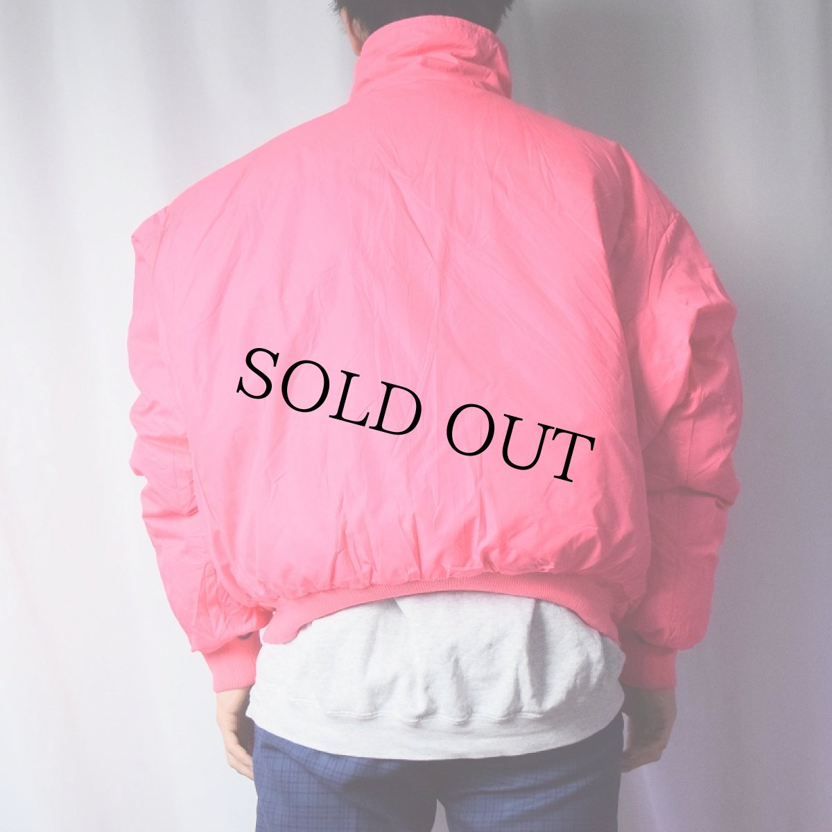 画像4: 80〜90's Columbia ネオンカラー リバーシブル ダウンジャケット XL (4)