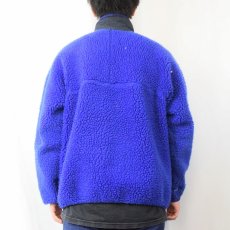 画像3: 90's Patagonia USA製 レトロパイルカーディガン XL (3)