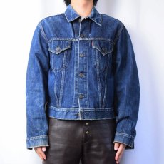 画像2: 60's LEVI'S 557XX BIGE 3rd デニムジャケット (2)