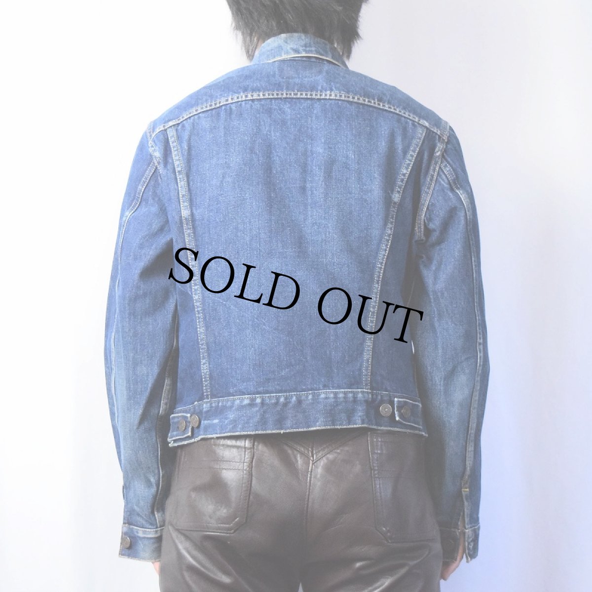 画像3: 60's LEVI'S 557XX BIGE 3rd デニムジャケット (3)