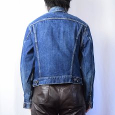 画像3: 60's LEVI'S 557XX BIGE 3rd デニムジャケット (3)