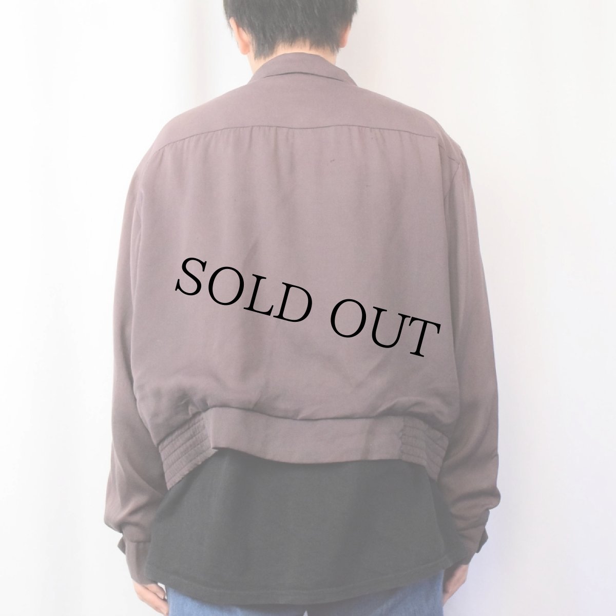 画像3: 50's Fieldmaster CASUALS by Sears レーヨンギャバジン スポーツジャケット (3)