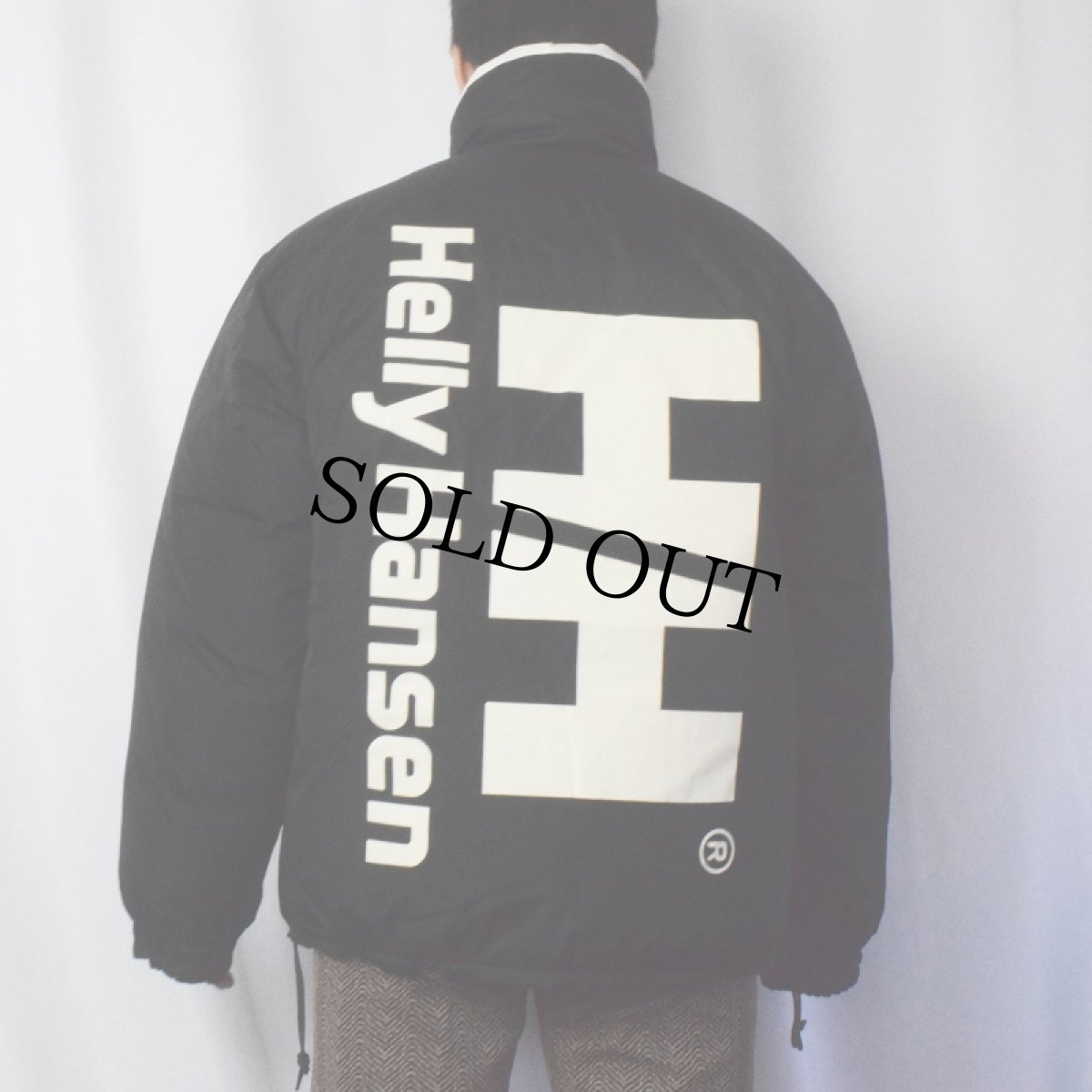 画像6: Helly Hansen リバーシブル ナイロンダウンジャケット BLACK M (6)