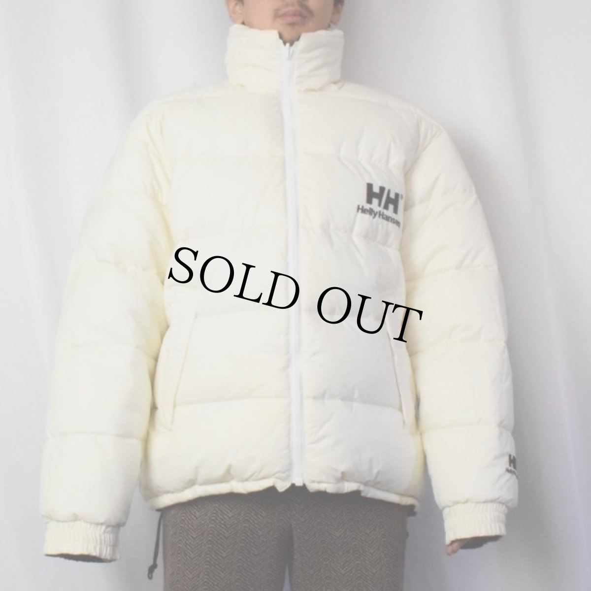 画像7: Helly Hansen リバーシブル ナイロンダウンジャケット BLACK M (7)