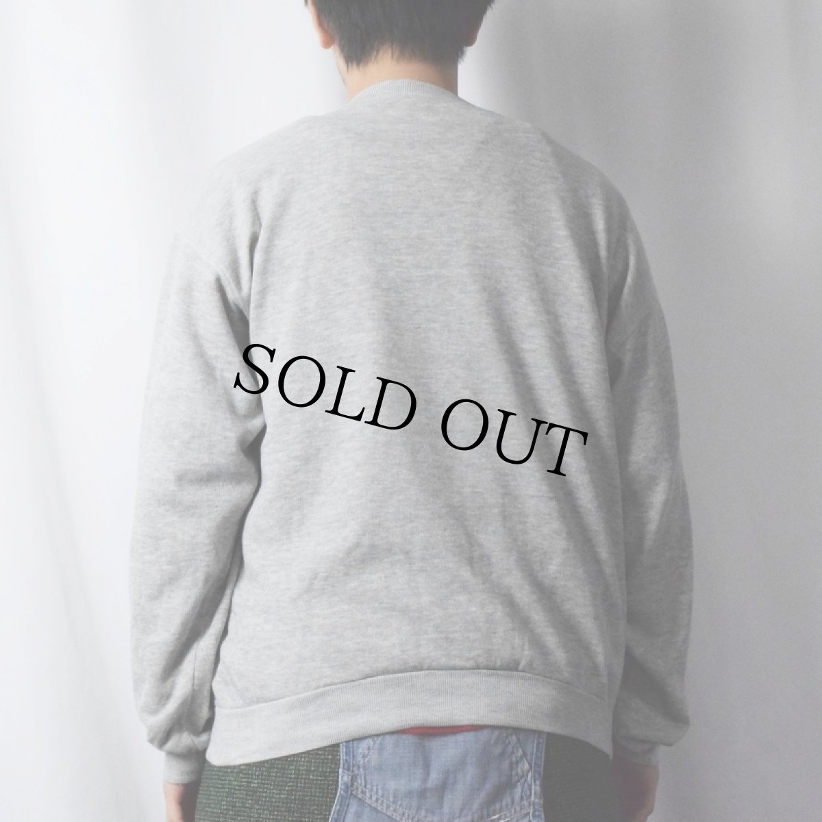 画像3: "JUST GET ON YOUR BOARDS OUT OF LIMIT" プリントスウェット L (3)