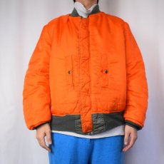 画像5: 民間品 90's ALPHA INDUSTRIES,INC. MA-1 フライトジャケット MEDIUM (5)