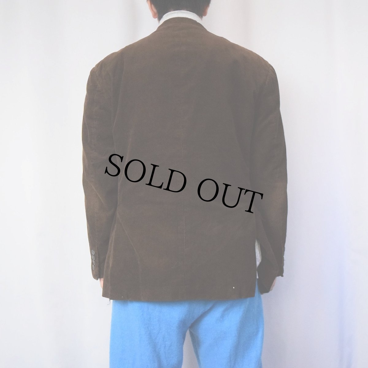 画像3: 90's〜 POLO Ralph Lauren コーデュロイテーラードジャケット BROWN L (3)