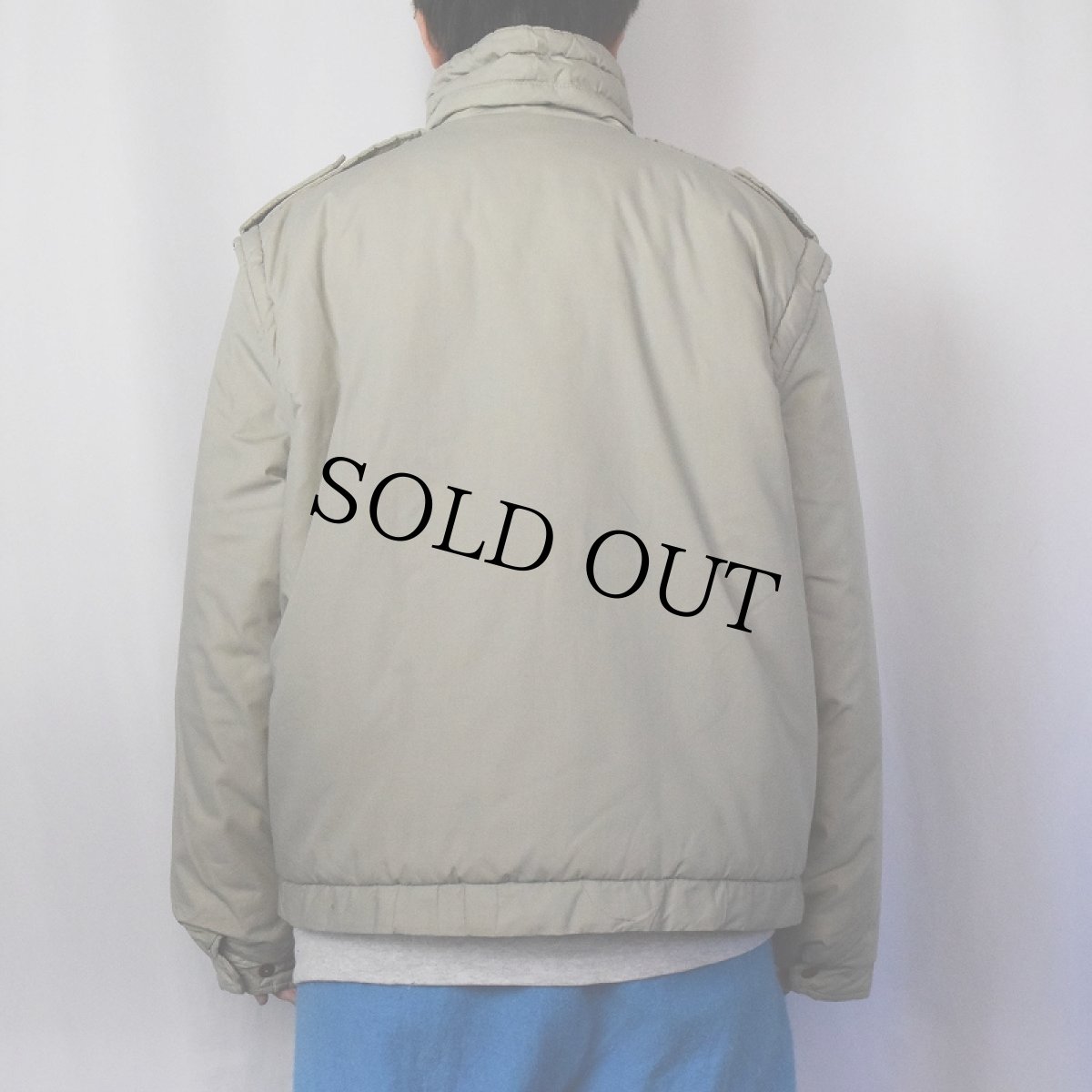 画像3: 〜90's Private Club 中綿入り ドッキングジャケット XL (3)