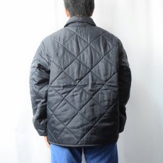 画像3: 80's BIG SMITH USA製 中綿入り キルティングジャケット BLACK L (3)
