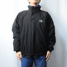 画像2: 80's Woolrich USA製 裏フリース GORE-TEX ジップジャケット BLACK XL (2)